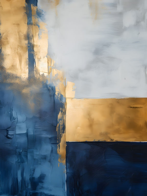 ABSTRACT GOLD - 38A BY AI