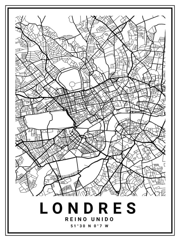 MAPA DE LONDRES