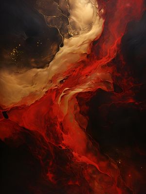 ABSTRACT GOLD - 39A BY AI