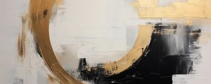 ABSTRACT GOLD - 62A BY AI
