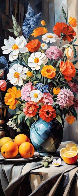 FLORES NO VASO II BY AI