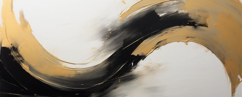 ABSTRACT GOLD - 65A BY AI