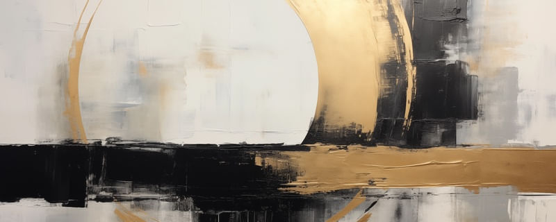 ABSTRACT GOLD - 66A BY AI