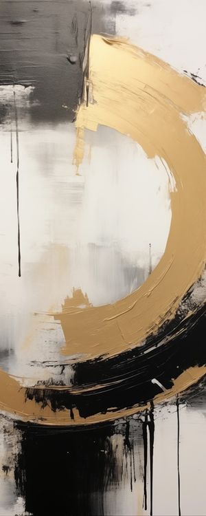 ABSTRACT GOLD - 68A BY AI