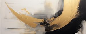 ABSTRACT GOLD - 41A BY AI