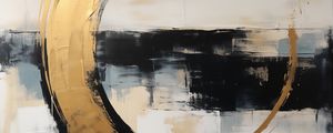 ABSTRACT GOLD - 42A BY AI