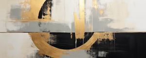 ABSTRACT GOLD - 43A BY AI
