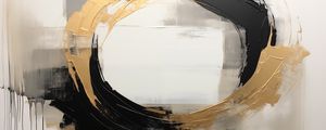 ABSTRACT GOLD - 44A BY AI