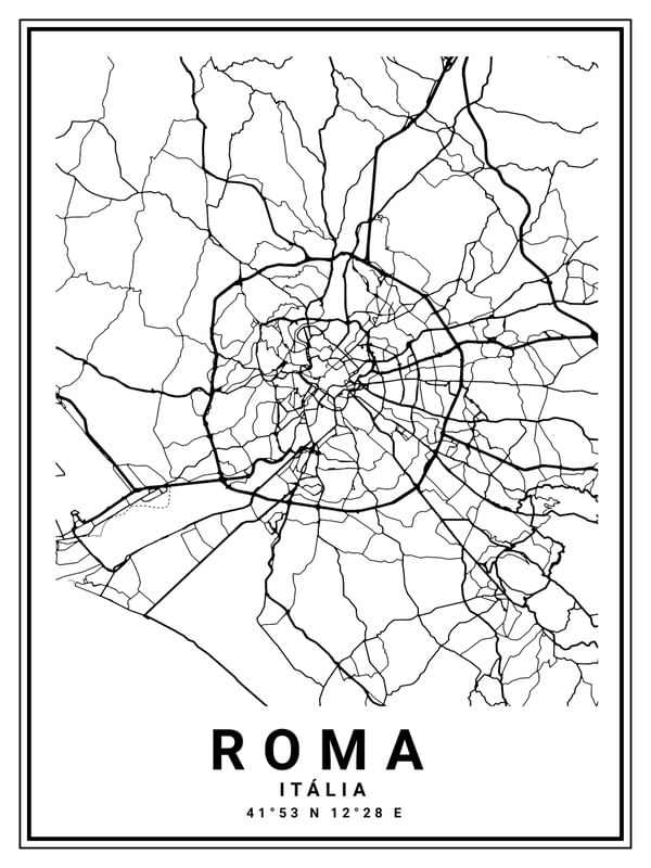 MAPA DE ROMA