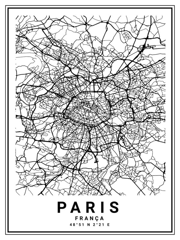 MAPA DE PARIS