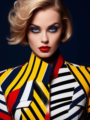 POP ART-ROY LICHTENSTEIN STYLE - 01A BY AI