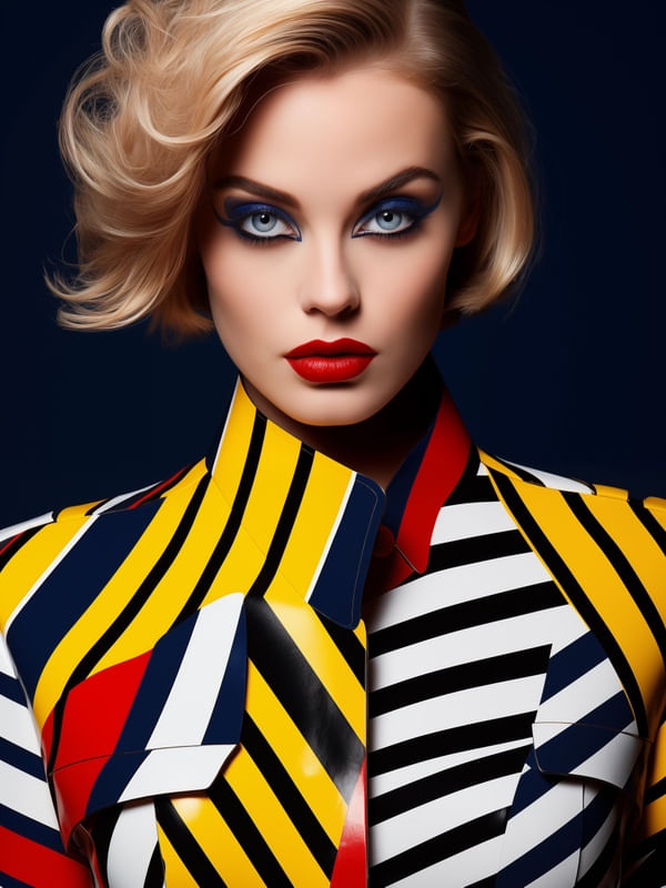 POP ART-ROY LICHTENSTEIN STYLE - 01A BY AI