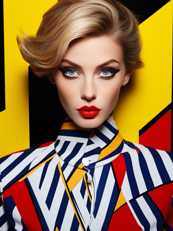 POP ART-ROY LICHTENSTEIN STYLE - 07A BY AI
