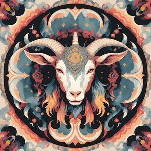 MANDALA DE CAPRICÓRNIO BY AI
