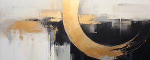 ABSTRACT GOLD - 71A BY AI