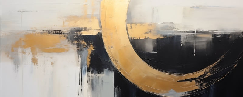 ABSTRACT GOLD - 71A BY AI