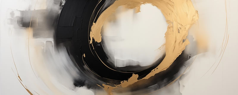 ABSTRACT GOLD - 72A BY AI
