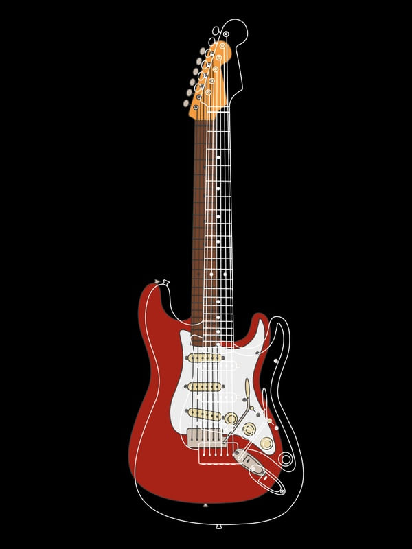 GUITARRA E LINHAS