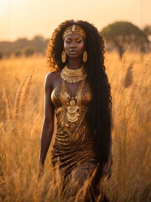 A REAL QUEEN BY AI