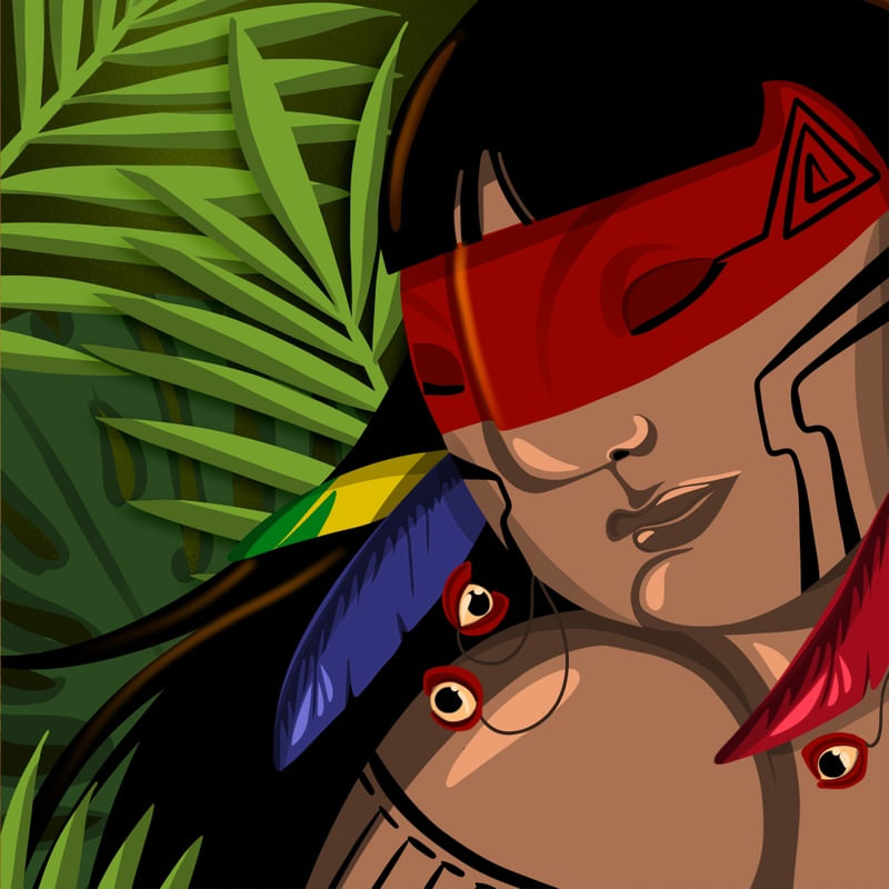 INDÍGENA TUPI GUARANI