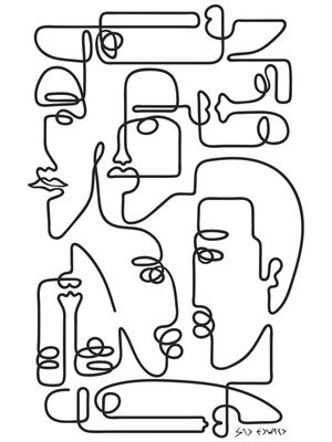 FAMILIAR FACES EM LINHA CONTÍNUA 2