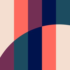 CÍRCULO GRADIENT SÉRIE TONS DE VERDE E CORAL OP 30