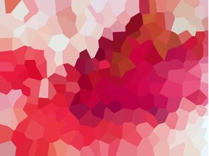 MOSAICO MODERNO ABSTRATO SÉRIE CORES TONS ROSA VERMELHO OP 29