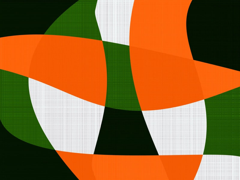 RETALHOS ABSTRATOS TEXTURAS SÉRIE CORES TONS LARANJA VERDE OP 24