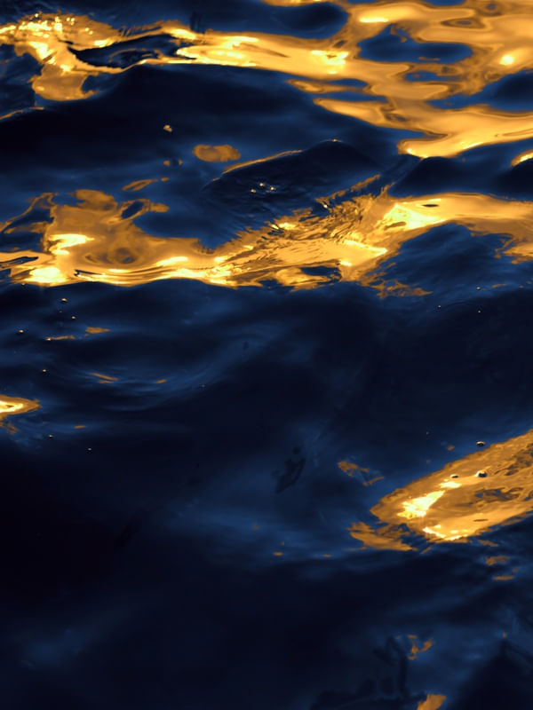WAVE BLUE GOLD - A