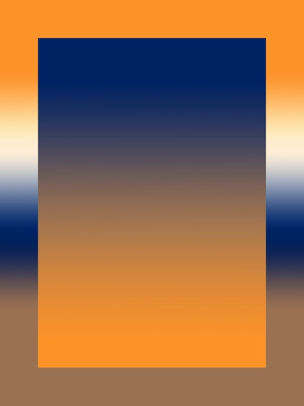 DEGRADÊ MODERNO ABSTRATO SÉRIE TONS DE AZUL LARANJA OP 29