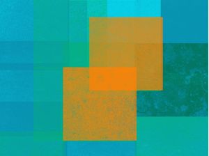 CORES E FORMAS ARTE TONS AZUL VERDE MARROM OP 33