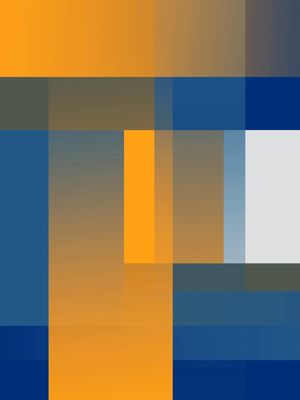 ABSTRATO E DEGRADÊ CORES SÉRIE TONS AZUL LARANJA OP 17