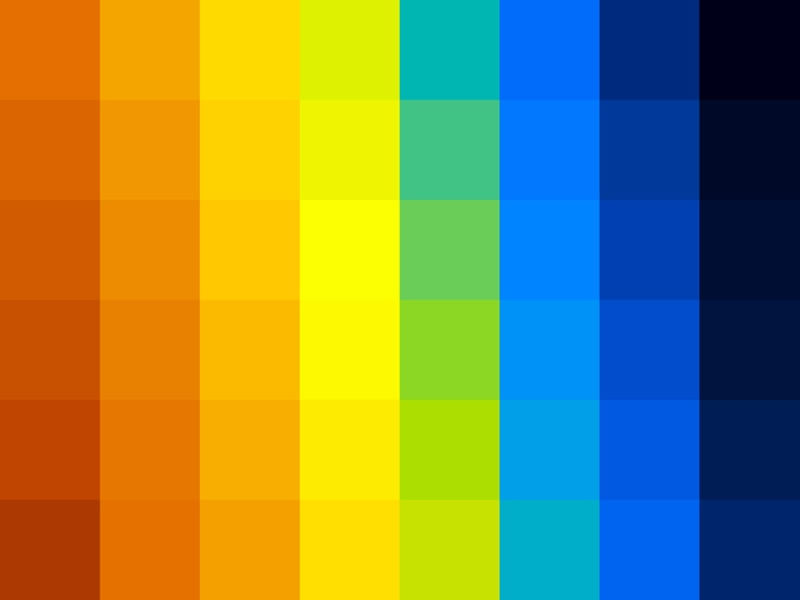 QUADRICULADO DEGRADÊ ABSTRATO ARTE CORES TONS LARANJA AMARELO AZUL OP 10