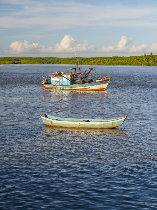 ENTARDECER NO RIO ITAÚNAS IV - ESPÍRITO SANTO