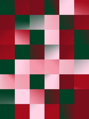 PINTURA DESCONTINUADA ARTE CORES TONS VERDE ROSA VERMELHO OP 22