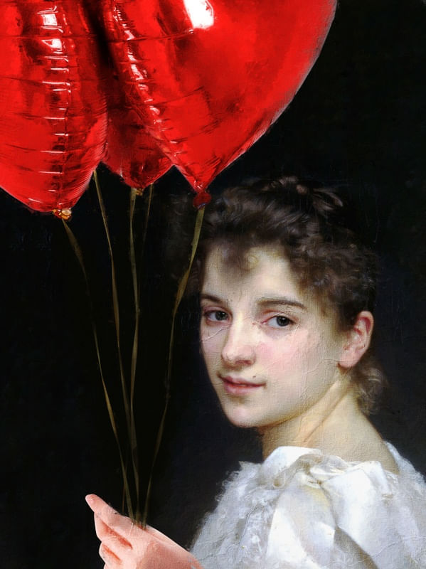 MENINA DE CORAÇÕES
