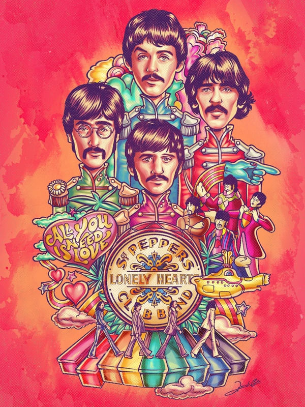 REVOLUTION LOVE - THE BEATLES