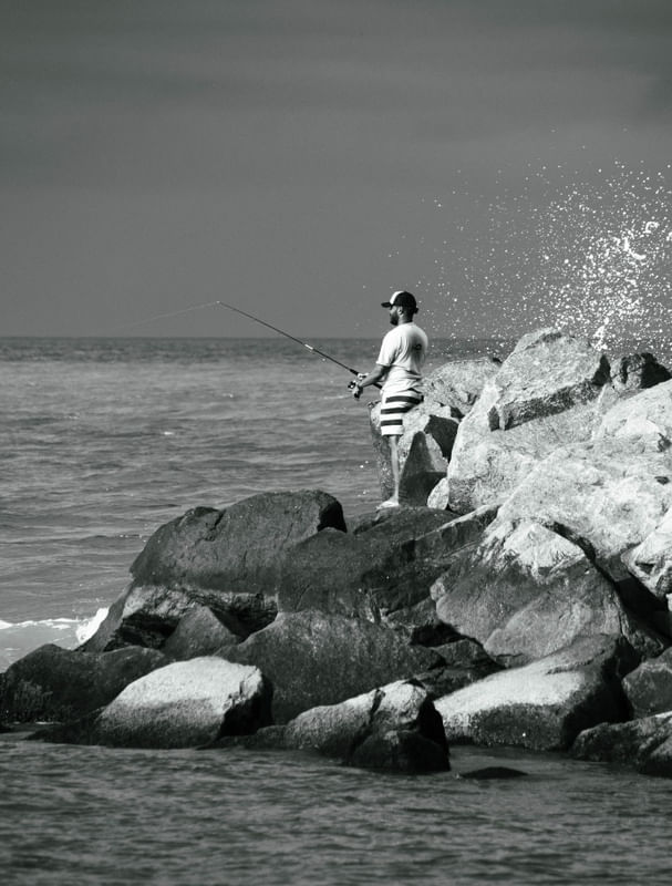 PESCANDO NO FIM DE TARDE