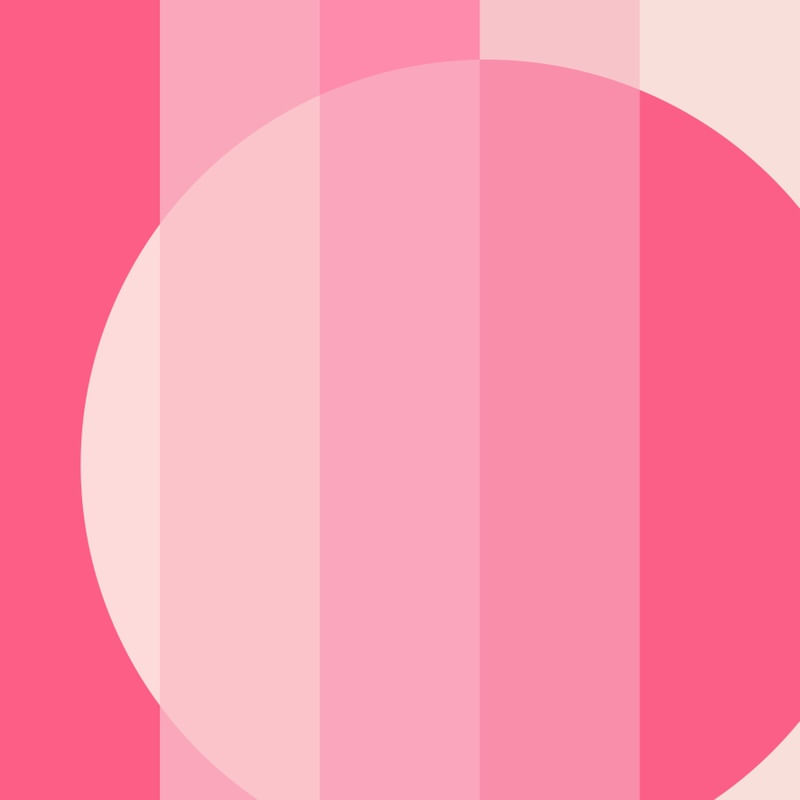 CÍRCULO GRADIENT SÉRIE TONS DE ROSA OP 35
