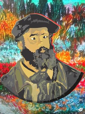 CLAUDE MONET E AS FLORES