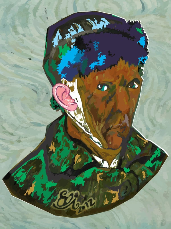 UMA ORELHA RESTAURADA PARA VAN GOGH