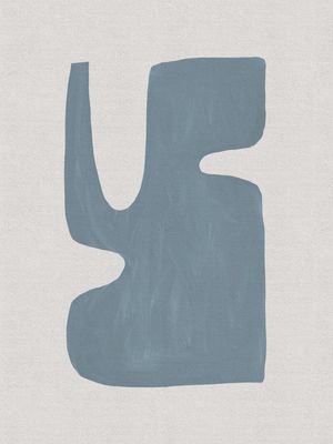 MID CENTURY BLUE I