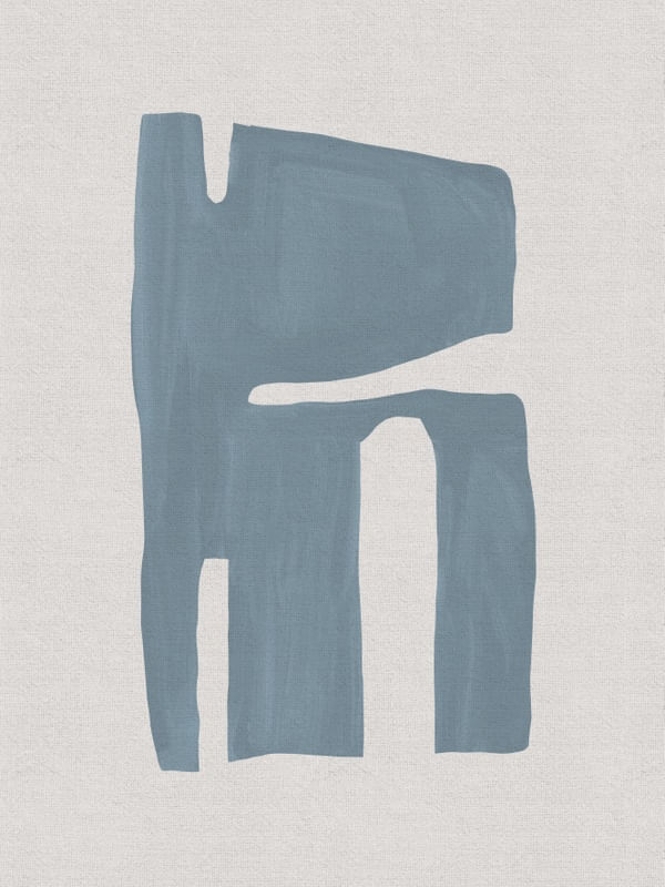 MID CENTURY BLUE II