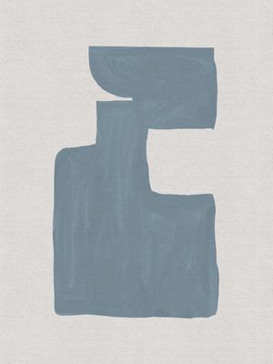 MID CENTURY BLUE III