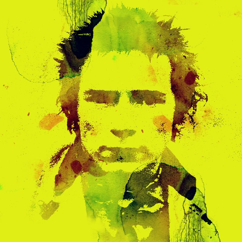JOHNNY ROTTEN POP ART PORTRAIT 5