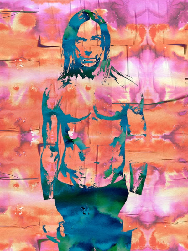 IGGY POP PORTRAIT 4