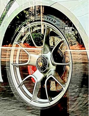 RODA PORSCHE REFLETIDA