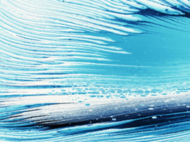 TEXTURA EM MOVIMENTO ABSTRATO TONS DE AZUL E BRANCO OP 09