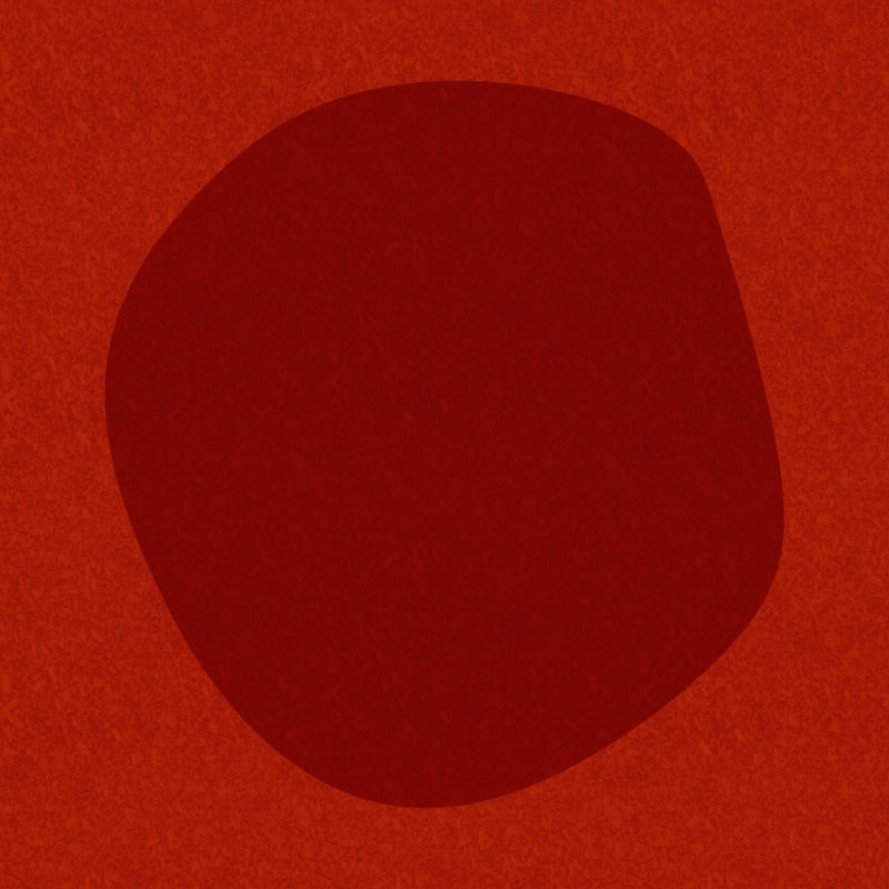 SIMPLE SHAPES ARTE SÉRIE CORES TONS DE VERMELHO OP 09