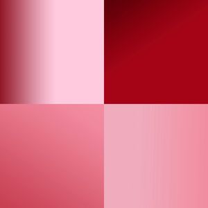 QUADRADOS DETALHES DEGRADÊ CORES TONS DE ROSA VERMELHO OP 15